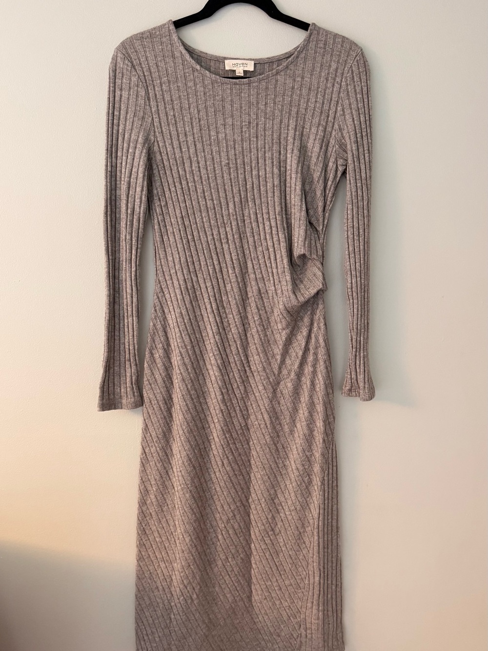 Haven Well Within Drapey Ribbed Dress - Picture 3 of 8